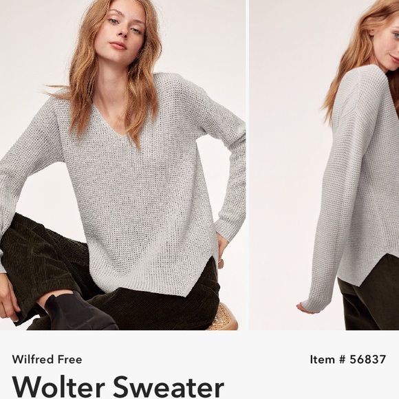 Aritzia Sweaters - Aritzia Wilfred Free Wolter sweater XS